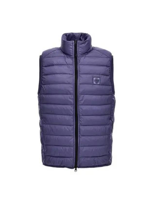 Chamber R Nylon Down Vest Lavender - STONE ISLAND - BALAAN 2