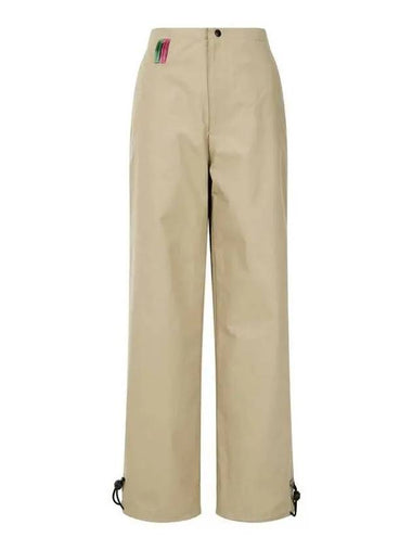 Women s back lettering two way pants beige 271640 - EMPORIO ARMANI - BALAAN 1