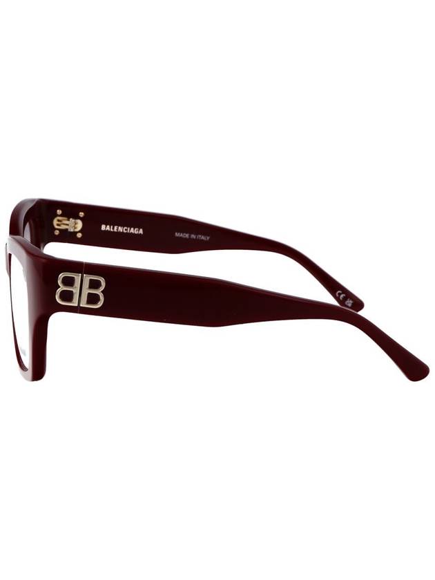 sunglasses BB0325O 009 009 BURGUNDY BURGUNDY TRANSPARENT - BALENCIAGA - BALAAN 4