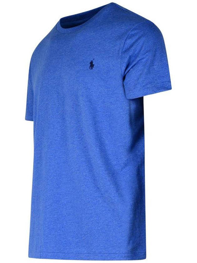 Polo Ralph Lauren Light Blue Cotton T-Shirt - POLO RALPH LAUREN - BALAAN 2