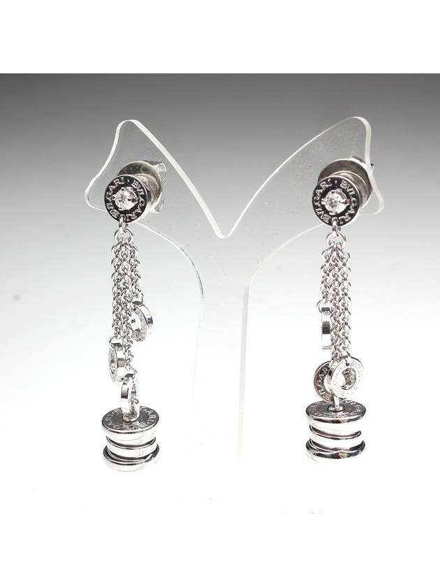 B Zero1 White Gold Diamond Earrings - BVLGARI - BALAAN 2