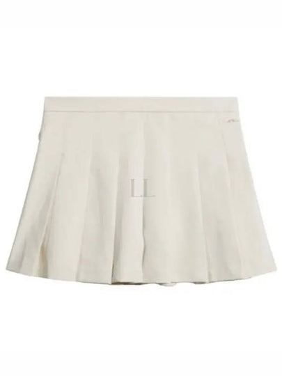 Adina Pleated Skirt Almond Milk - J.LINDEBERG - BALAAN 2