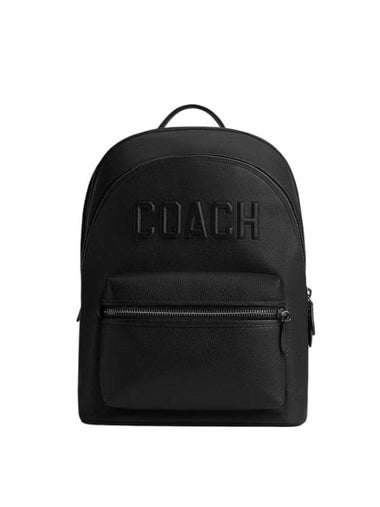 Charter With Graphic Backpack Black - COACH - BALAAN 1