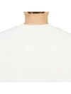 Grey Fox Head Patch Classic Sweatshirt White - MAISON KITSUNE - BALAAN 8