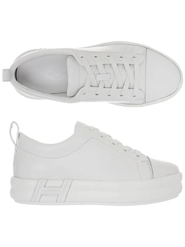 Happy Low Top Sneakers White - HERMES - BALAAN 3