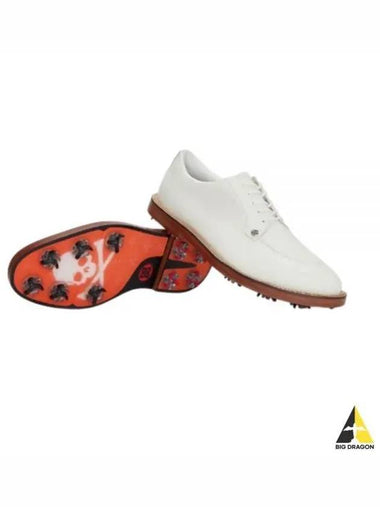 GFORE GALLIVANTER GLOCK LEATHER LUXE SOLE GOLF SHOE GMF000005 SNOW Men s shoes - G/FORE - BALAAN 1