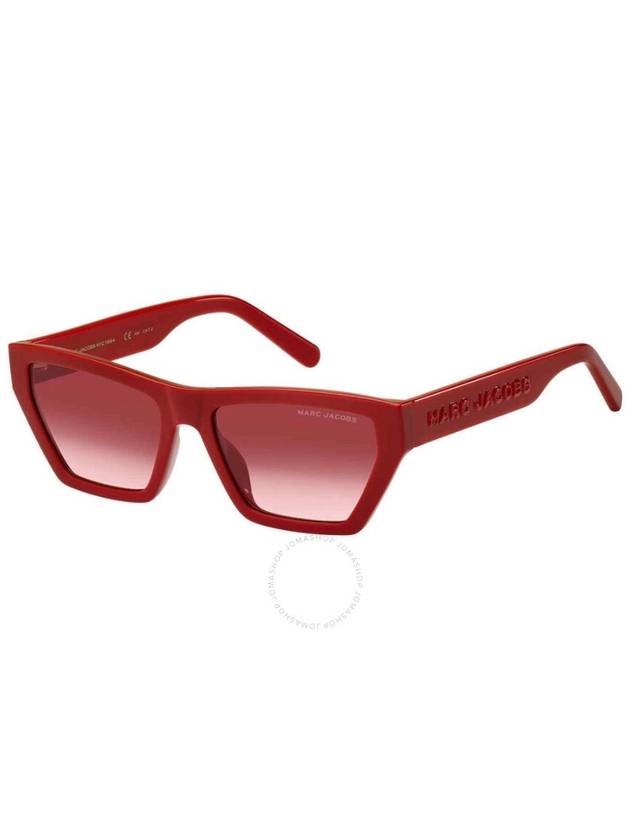 Marc Jacobs Red Gradient Cat Eye Ladies Sunglasses MARC 657/S 0C9A/TX 55 - MARC JACOBS - BALAAN 1