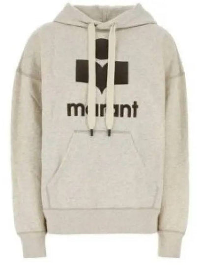 Mansel Logo Hoodie Faded Beige - ISABEL MARANT - BALAAN 2