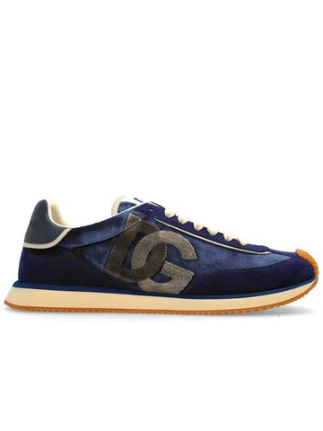 Dolce & Gabbana Sneakers DG Cushion, Men's, Navy Blue - DOLCE&GABBANA - BALAAN 1