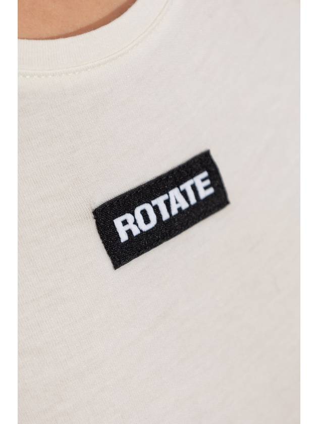 ROTATE Logo Top, Women's, White - ROTATE - BALAAN 5