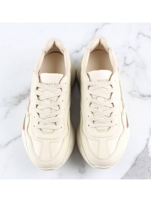 Band logo rhyton sneakers 38 250 - GUCCI - BALAAN 8