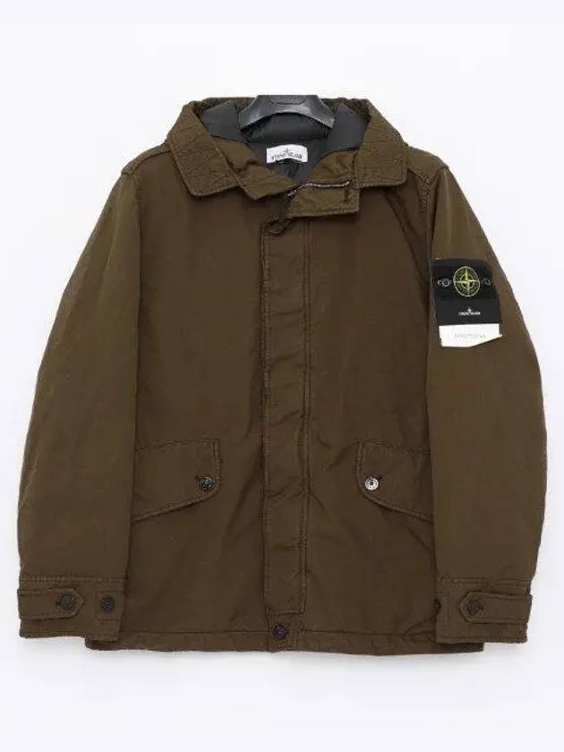 David-TC Down Short Parka Khaki - STONE ISLAND - BALAAN 2