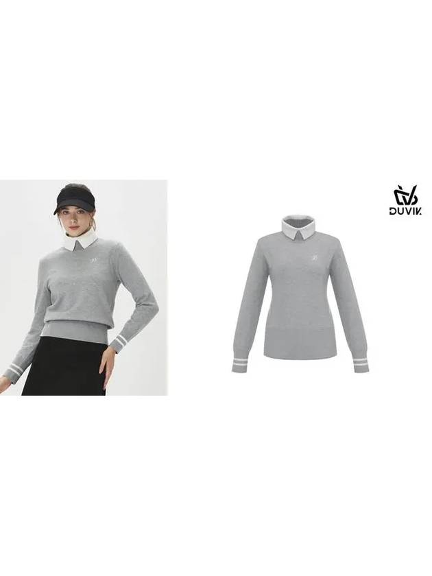 Women s Slit Turtleneck Windproof Knit Sweater DE4WSW281MG - DUVIK - BALAAN 10