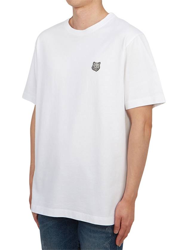 Bold Fox Head Patch Comfort Short Slevee T-Shirt White - MAISON KITSUNE - BALAAN 3