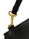 Mini Leather Clutch Bag Black - VERSACE - BALAAN 9