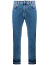 MCQ Slimfit appliqued denim jeans - ALEXANDER MCQUEEN - BALAAN 1