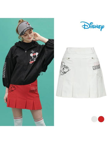 Women s Bottom Pleated Skirt DL1LCR002 - DISNEY GOLF - BALAAN 1