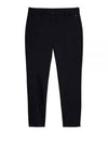 Lei Fleece Twill Straight Pants Black - J.LINDEBERG - BALAAN 2