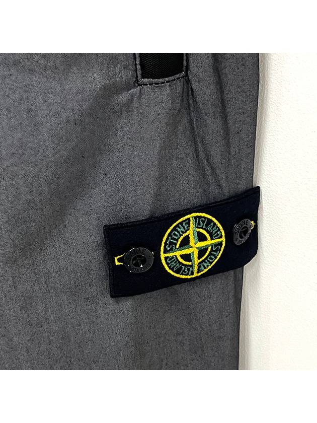 Kids Waffen Patch Fertig Banding Pants 14 Black 801630201 V0029 - STONE ISLAND - BALAAN 5