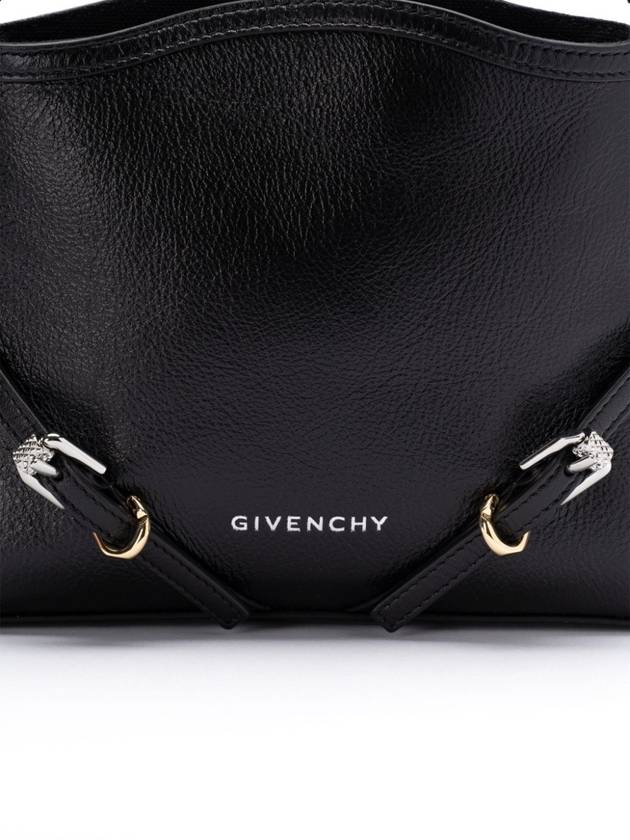 Nano Boisille Leather Cross Bag Black - GIVENCHY - BALAAN 5