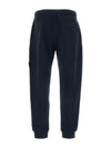 Signature Wappen Patch Cotton Baggy Pants Navy - STONE ISLAND - BALAAN 3