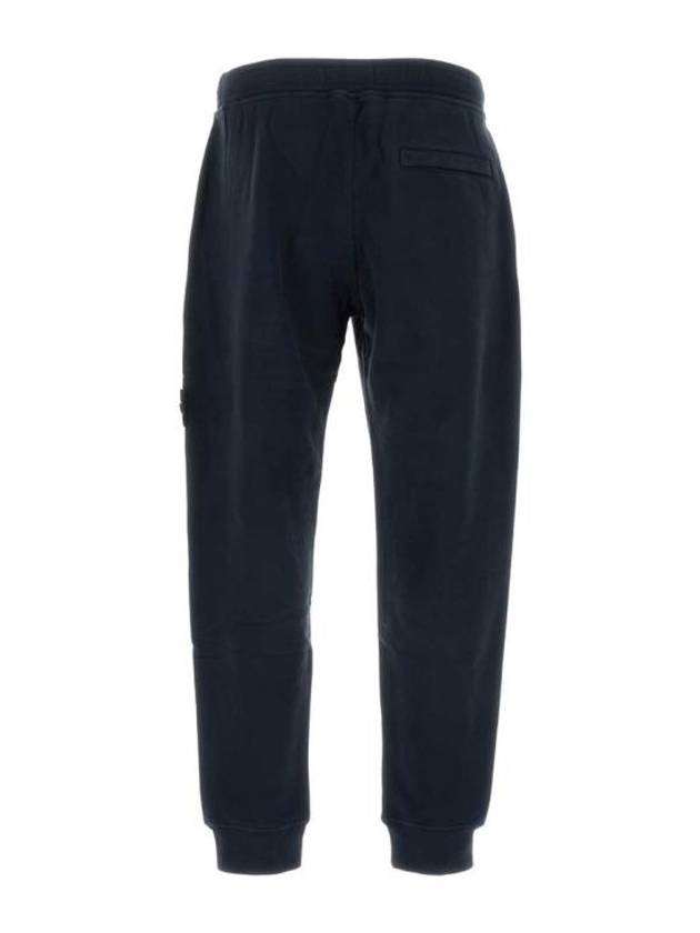 Signature Wappen Patch Cotton Baggy Pants Navy - STONE ISLAND - BALAAN 3