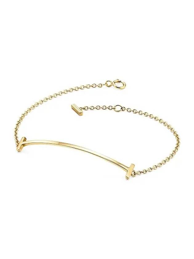 Tiffany T Smile Bracelet Yellow Gold 36819642 - TIFFANY & CO. - BALAAN 5