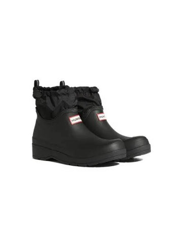 Play Travel Short Rain Boots Black UFS4020RMABLK - HUNTER - BALAAN 1