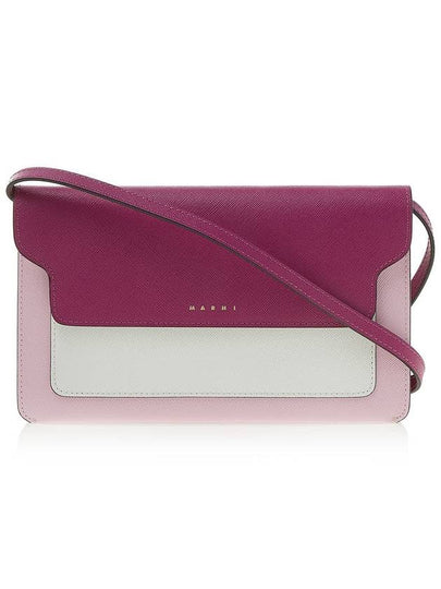 Trunk Saffiano Cross Bag Purple - MARNI - BALAAN 2