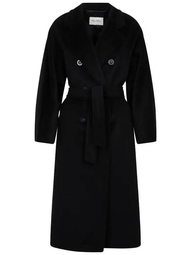 MADAME cashmere belt coat black 2421018011 003 - MAX MARA - BALAAN 1