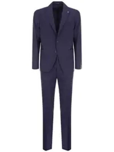 wool suit navy - TAGLIATORE - BALAAN 1