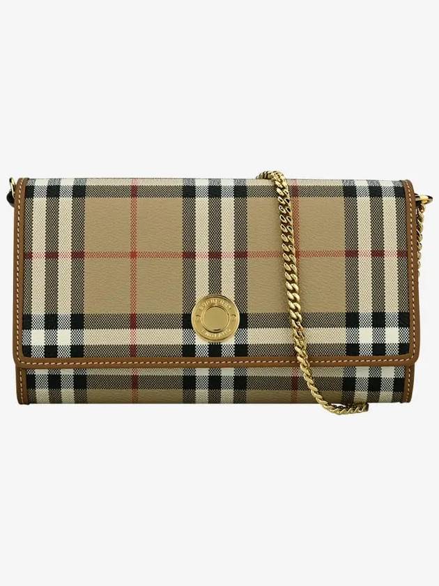 Vintage Check Chain Mini Cross Bag Archive Beige - BURBERRY - BALAAN 3