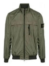 Compass Badge Pleated Windbreaker Khaki - STONE ISLAND - BALAAN 2