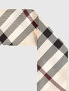 Skinny Check Silk Scarf Stone - BURBERRY - BALAAN 4