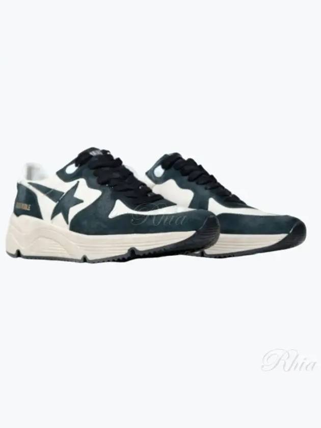 Running Sole Low Top Sneakers Dark Green - GOLDEN GOOSE - BALAAN 2