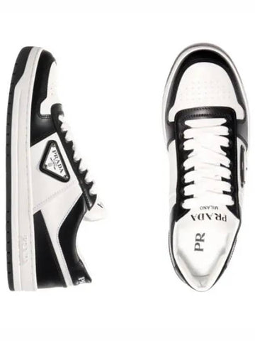 Downtown Leather Sneakers Women s - PRADA - BALAAN 1