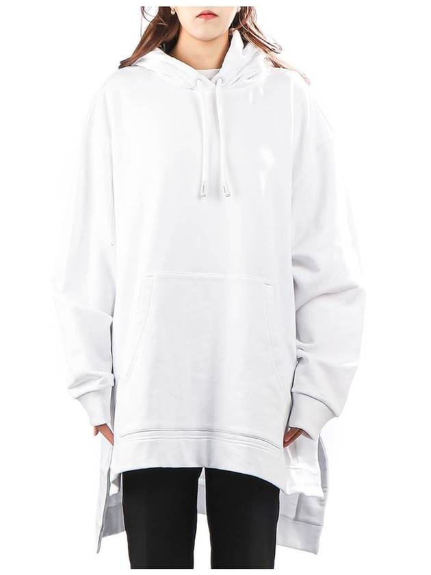 Check Overfit Hood White - BURBERRY - BALAAN 2