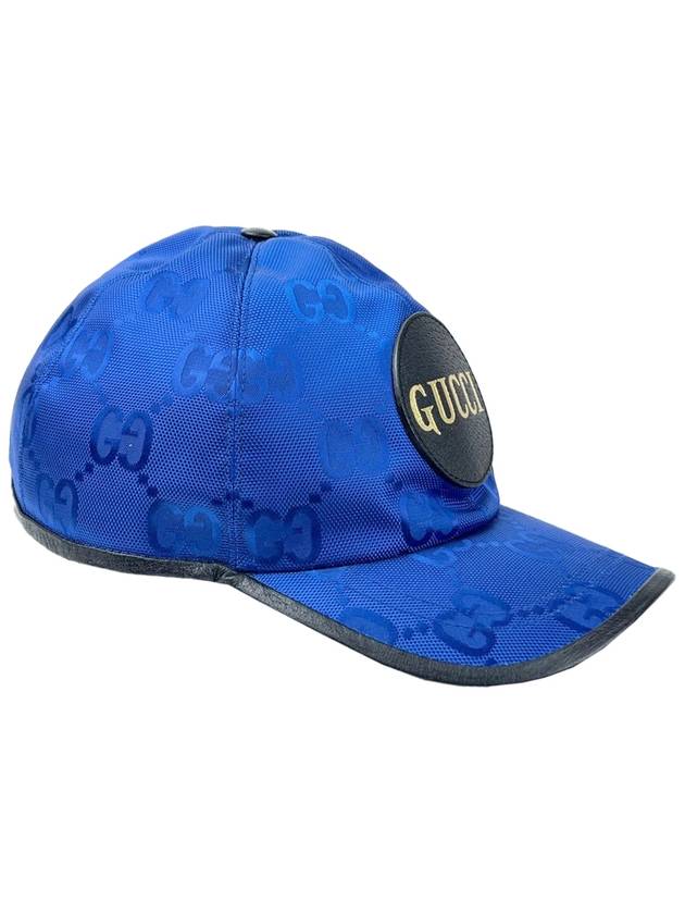 Metal Detail Off The Grid Ball Cap Blue - GUCCI - BALAAN 5