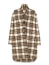 Wool Check Gabrielle Single Coat - ISABEL MARANT - BALAAN 2