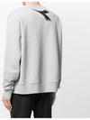 Logo Print Sweatshirt Grey - MSGM - BALAAN 6