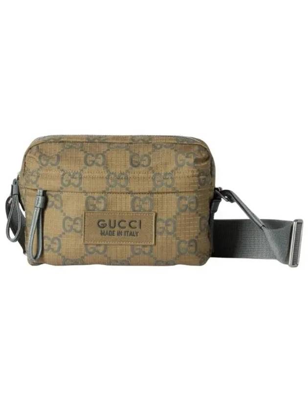 GG Supreme Nylon Cross Bag Mustard Green - GUCCI - BALAAN 2