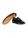 Women's Jordaan Horsebit Leather Loafers Black - GUCCI - BALAAN 6