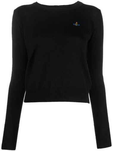 Bea Jumper Knit Top Black - VIVIENNE WESTWOOD - BALAAN 1