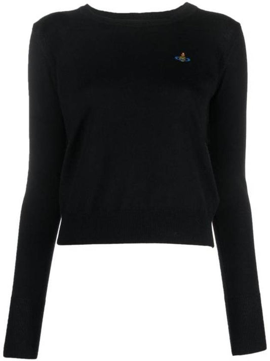 Bea Jumper Knit Top Black - VIVIENNE WESTWOOD - BALAAN 1