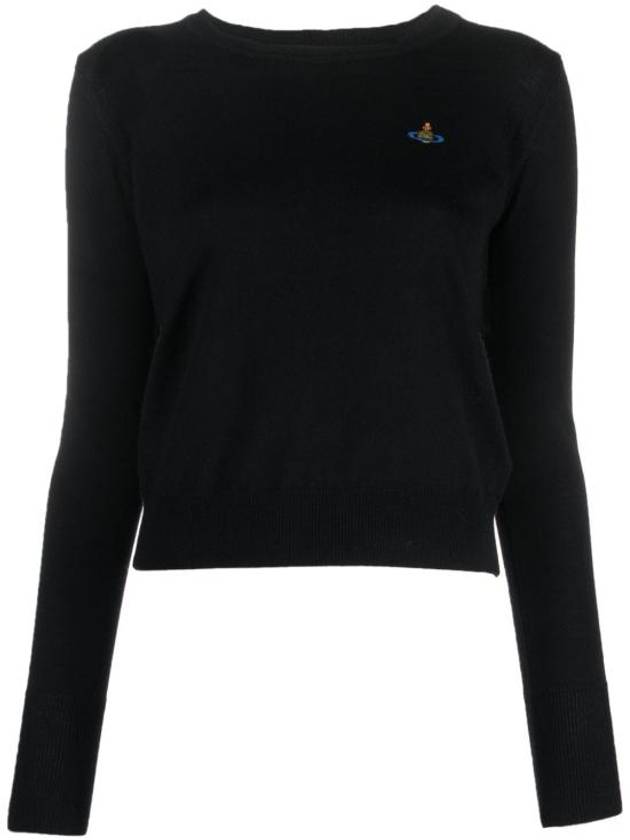 Bea Jumper Knit Top Black - VIVIENNE WESTWOOD - BALAAN 1