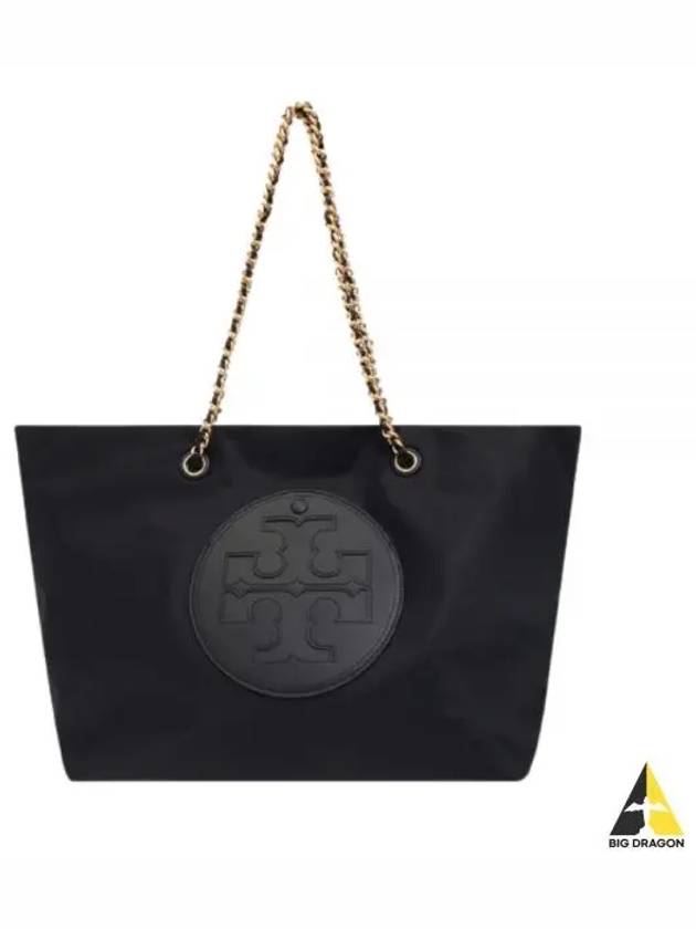 Ella Chain Tote Bag Black - TORY BURCH - BALAAN 2