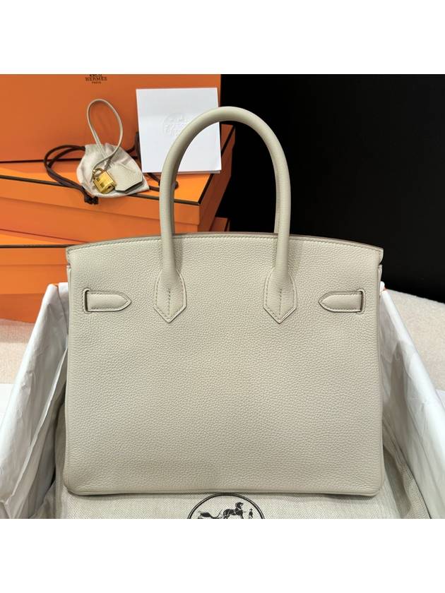 Birkin Bag Birkin Bag Togo Skin Beton Color 30 - HERMES - BALAAN 2