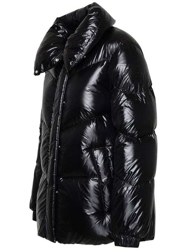 Woolrich Aliquippa Black Nylon Puffer Jacket - WOOLRICH - BALAAN 2