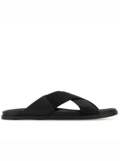 Cross Strap Sandal Slippers Black - GIVENCHY - BALAAN 2