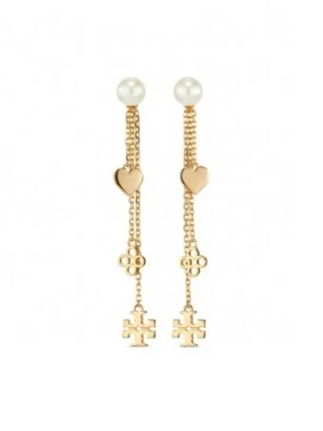 Thora Birch LINEAR KIRA EARRING 157213 700 Earrings - TORY BURCH - BALAAN 1